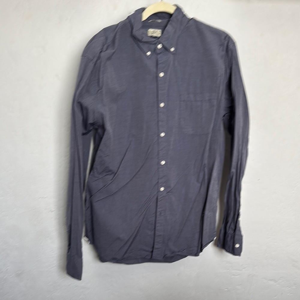 J. Crew Blue Casual Button Down Shirt